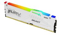Memorie RAM Kingston DDR5 16GB 6000Mhz CL36 1.35V Fury Beast White RGB EXPO (KF560C36BWE2A-16)