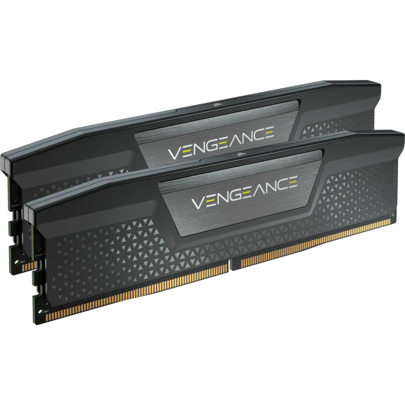 Memorii RAM CORSAIR VENGEANCE 32GB (2x16GB) DDR5, 6400MHz CL36, 1.35V XMP 3.0, negru, Kit of 2 (CMK32GX5M2B6400C36)