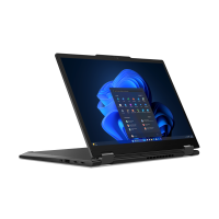 Laptop Lenovo ThinkPad X13 2-in-1 Gen 5; 13.3" WUXGA (1920x1200) IPS 400nits Anti-glare, 100% sRGB, Low Power, Touch; Intel® Core™ Ultra 5 125U, 12C (2P + 8E + 2LPE) / 14T, Max Turbo up to 4.3GHz, 12MB; Video Integrated Intel® Graphics; RAM 1x 16GB Soldered LPDDR5x-6400; 512GB SSD M.2 2280 PCIe® (21LW000HRI)
