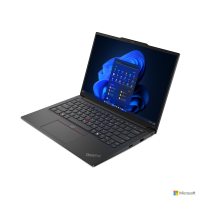 Laptop Lenovo ThinkPad E14 Gen 6 (Intel); 14" WUXGA (1920x1200) IPS 300nits Anti-glare, 45% NTSC; Intel® Core™ Ultra 7 155H, 16C (6P + 8E + 2LPE) / 22T, Max Turbo up to 4.8GHz, 24MB; Video Integrated Intel® Arc™ Graphics Functions as Intel Graphics; RAM 1x 16GB SO-DIMM DDR5-5600; 512GB SSD M.2 2242 (21M7001YRI)