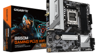 Placa de Baza GIGABYTE B650M GAMING PLUS WIFI AM5, 4x DDR5, 2x DP 1x HDMI, 1x PCIE 4.0 x16 1x PCIE 3.0 x1, 2x M.2, 4x SATA 6GB/s, mATX (B650M GAMING PLUS WF)