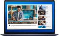 Laptop Dell 16 DC16251, 16.0-inch 16:10 FHD+ (1920x1200) Anti-Glare Non- Touch 300nits WVA/IPS Display with ComfortView, Midnight Blue Power Button with Fingerprint Reader, Intel(R) Core(TM) 7 150U (10 cores, up to 5.4 GHz), NVIDIA(R) GeForce(R) MX570A with 2GB GDDR6 graphics memory, 16GB, 2x8GB (DC16251_RPLU-R_002)