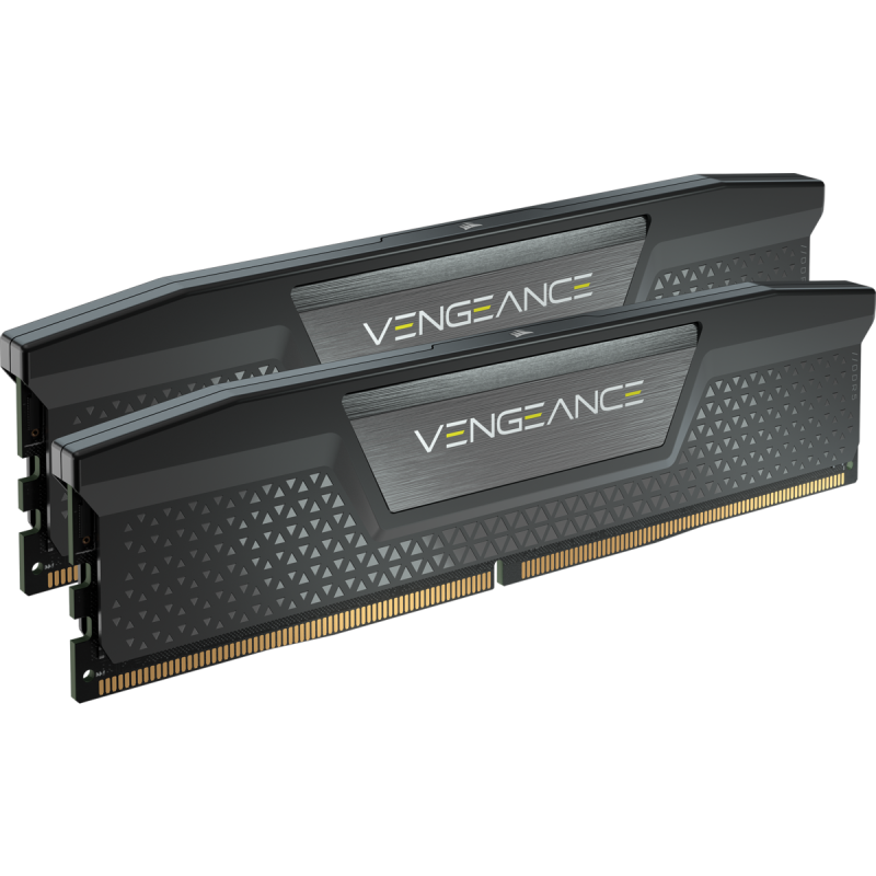 Memorie RAM CORSAIR Vengeance 64GB (2x32) DDR5 6400MHz CL32 Dual Channel Kit, 1.40 V, XMP 3.0 black (CMK64GX5M2B6400C32)