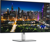 Monitor Dell 32" U3225QE 4K, 80.01 cm, Maximum preset resolution: 3840 x 2160 at 120 Hz, Screen type: Active matrix-TFT LCD, Panel technology: In-Plane Switching (IPS) Black Technology, Backlight: LED Edgelight System, Faceplate coating: Anti-glare with hard-coating 3H, Aspect ratio: 16:9, Pixel per (U3225QE)