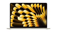 MacBook Air 15.3" Retina/Apple M4 (CPU 10- core, GPU 10- core, Neural Engine 16- core)/16GB/256GB - starlight - INT KB (2025) (MW1J3ZE/A)