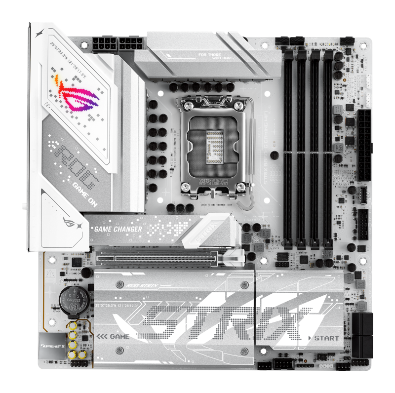 Placa de Baza ASUS ROG STRIX B860-G GAMING WIFI LGA1851, 4x DDR5, 1x DP 1x HDMI 1x Intel Thunderbolt, 1x PCIE 5.0 x16, 4x M.2, 4x SATA 6GB/s, mATX (ROG STRIX B860-G GAMING WIFI)
