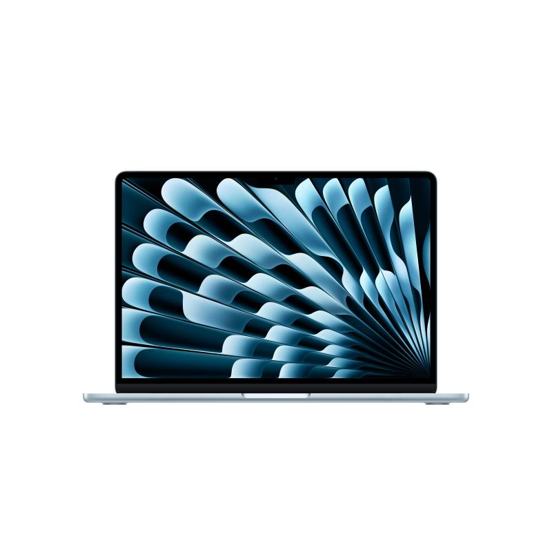 MacBook Air 13.6" Retina/Apple M4 (CPU 10-core, GPU 8-core, Neural Engine 16-core)/16GB/256GB - Sky Blue - INT KB (2025) 30W USB‑C (MC6T4ZE/A)