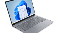 Laptop Lenovo ThinkBook 14 G8 IRL; 14" WUXGA (1920x1200) IPS 300nits Anti-glare, 45% NTSC, 60Hz; Intel® Core™ 5 210H, 8C (4P + 4E) / 12T, P- core 2.2 / 4.8GHz, E-core 1.6 / 3.6GHz, 12MB; Video Integrated Intel® Graphics; RAM 1x 8GB SO-DIMM DDR5-5600; 512GB SSD M.2 2242 PCIe® 4.0x4 NVMe®, Optical: no (21SG0086RI)