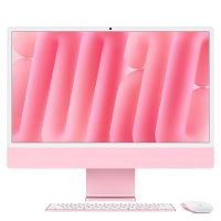 Apple iMAC 24" Retina 4.5k/ Apple M4 (CPU 10-core, GPU 10-core, Neural Engine 16-core)/16GB/512GB - Pink - INT KB (2024) (MWV53ZE/A)