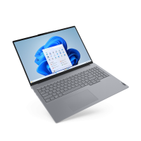 Laptop Lenovo ThinkBook 16 G8 IAL; 16" WUXGA (1920x1200) IPS 300nits Anti-glare, 45% NTSC, 60Hz; Intel® Core™ Ultra 7 255H, 16C (6P + 8E + 2LPE) / 16T, Max Turbo up to 5.1GHz, 24MB; Video Integrated Intel® Arc™ 140T GPU Functions as Intel Graphics; RAM 1x 16GB SO-DIMM DDR5-5600; 512GB SSD M.2 2242 (21SK007YRI)