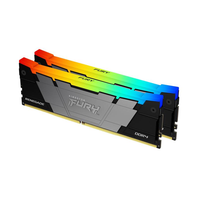 Memorie RAM Kingston DDR4 16GB 3600Mhz CL16 1.34V Renegade RGB Black XMP (KF436C16RB2AK2/16)