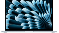 MacBook Air 15.3" Retina/Apple M4 (CPU 10-core, GPU 10-core,NeuralEngine 16-core)/16GB/512GB - Sky Blue - US English (cto from MC7C4RO/A) (Z1HE000HA)