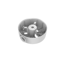 Hikvision Junction box DS-1280ZJ-PT3, Hik White, Φ120 x 40mm, Plastic ,104g (DS-1280ZJ-PT3)