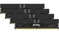 Memorie RAM Kingston DDR5 128GB 6000Mhz CL32 1.35V Quad Channel Kit Fury Renegade PRO RDIMM Black EXPO (KF560R32RBEK4-128)
