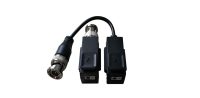 Video balun DS-1H18S/E(C);307400306,Video balun pasiv  Hikvision, DS- 1H18S/E(C); set 2 bucati ( o bucata cu cablu si o bucata fara cablu); transmite semnal video pe cablu UTP pana la 250m si pentru camere PoC pana la 150m; compatibil standard HDCVI/TVI/AHD/CVBS, greutate 32g (DS-1H18S/E(C))