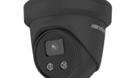 Camera supraveghere Hikvision IP turret DS-2CD2346G2-ISU/SL(2.8mm)(C) (black), 4MP, culoare neagra, Acusens - filtrarea alarmelor false dupa corpul uman si masini, alarma vizuala(lumina stroboscopica) si alarma audio pentru avertizarea intrusilor, audio bidirectional, low-light performance powered (DS-2CD2346G2ISUSLB)