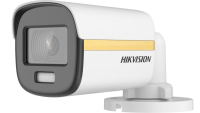 Camera de supraveghere Mini Bullet 8MP Hikvision DS-2CE10UF3T-E(2.8MM), lentila fixa 2.8mm, iluminare: 0.0005 Lux@(F1.0, AGC ON), 0 Lux cu lumina alba, lumina alba:20m, iesire: 1x analog HD, alimenatre: 12 VDC, PoC, protectie: IP67, dimensiuni: 161.1 mm × 70 mm × 70 mm, greutate: 443.5g, temperatura (DS-2CE10UF3T-E(2.8MM))