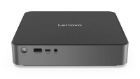 Desktop Lenovo IdeaCentre Mini 01IRH10R , Intel® Core 5 210H, 8C (4P + 4E) / 12T, P-core 2.2 / 4.8GHz, E-core 1.6 / 3.6GHz, 12MB, video Integrated Intel® Graphics, RAM 1x 16GB SO-DIMM DDR5-5600; Two DDR5 SO-DIMM/CSODIMM slots, dual-channel capable; Up to 32GB DDR5-5600, SSD  512GB SSD M.2 2280 PCIe® (91B20020RM)