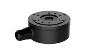 Doza conexiune camere Hikvision DS-1280ZJ-XS(Black); aluminiu, dimensiuni: Φ100 x 43.2 x 129mm, greutate: 320g, compatibil cu: camera Dome si Bullet. (DS-1280ZJ-XS/BK)