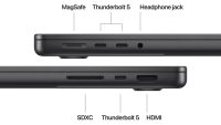 MacBook Pro 14.2"/Apple M4 Max (CPU 16-core, GPU 40-core, Neural Engine16-core)/128GB/2TB - Space Black - US KB, (cto from MX2K3RO) (Z1FG002C7)