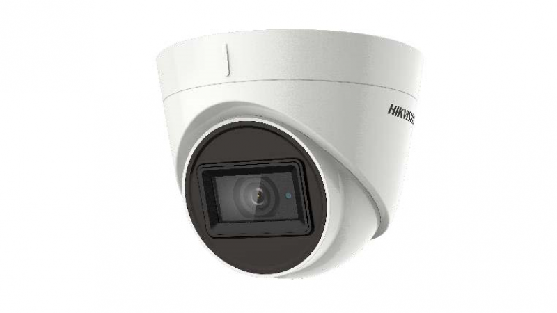 Camera supraveghere Hikvision Turbo HD turret DS-2CE78H8T-IT3F(2.8mm), 5MP, senzor:  megapixel progressive scan CMOS, rezolutie: 2560 × 1944@ 20fps, iluminare: Color: 0.003 Lux@(F1.2, AGC ON), 0 Lux cu IR, lentila: 2.8mm, distanta IR: 60m, EXIR 2.0, smart IR, 130 dB true WDR/IR cut filter/AGC/AWB/3D (DS-2CE78H8T-IT3F2)