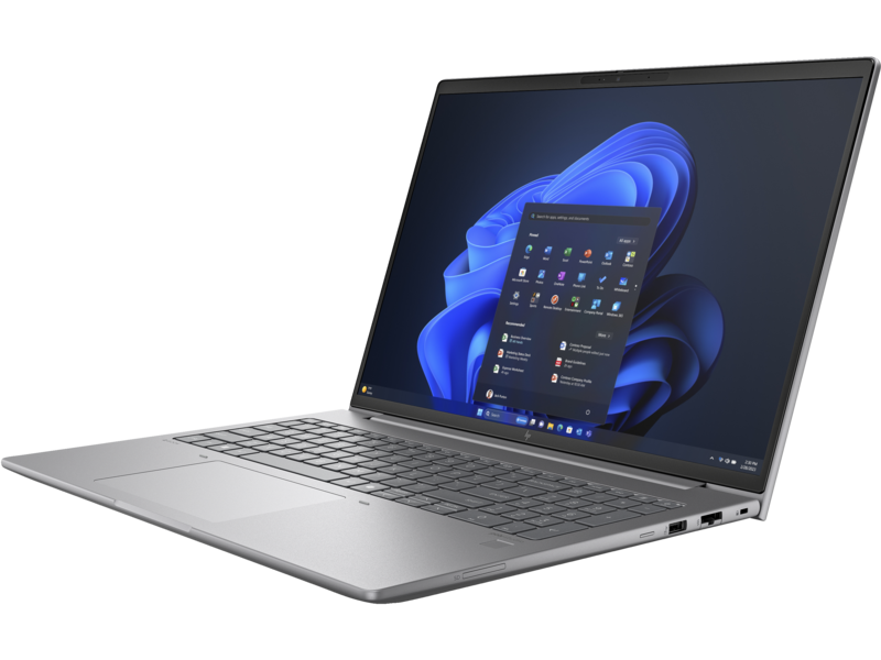 Laptop HP Zbook 16 Power G11, 16 inch WQXGA (2560x1600) IPS Anti-Glare LED UWVA 400 nits Image Recognition, AMD Ryzen 9 PRO 8945HS Octa Core (4GHz, up to5.2GHz, 16MB), video dedicat NVIDIA RTX 3000 Ada 8GB GDDR6, RAM 64GB DDR5 5600Mhz (2x32GB), SSD 1TB PCIe-4x4 2280 NVMe TLC, no ODD, Active (86B21EA)