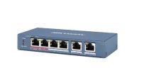 Switch Hikvision DS-3E0106HP-E, 4-port, HiPoE (DS-3E0106HP-E)