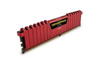 Memorie RAM Corsair Vengeance LPX Red, DIMM, DDR4, 32GB (2x16GB), CL15, 3000MHz (CMK32GX4M2B300C15R)