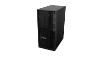 Desktop Lenovo ThinkStation P2 Tower , Intel® Core™ i7-14700, 20C (8P + 12E) / 28T, Max Turbo up to 5.4GHz, P-core 2.1 / 5.3GHz, E-core 1.5 / 4.2GHz, 33MB, RAM 2x 16GB UDIMM DDR5-4400 Non-ECC, SSD 1x 1TB SSD M.2 2280 PCIe® 4.0x4 Performance NVMe® Opal, Video: Integrated Intel® UHD Graphics 770 (30FR000QRI)