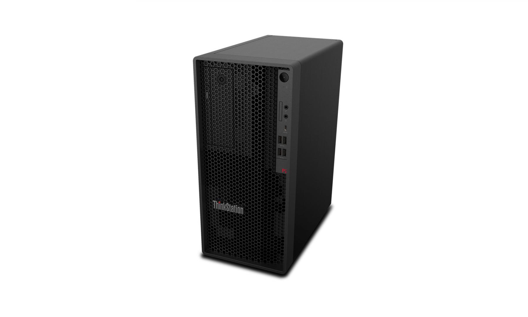Desktop Lenovo ThinkStation P2 Tower , Intel® Core™ i7-14700, 20C (8P + 12E) / 28T, Max Turbo up to 5.4GHz, P-core 2.1 / 5.3GHz, E-core 1.5 / 4.2GHz, 33MB, RAM 2x 16GB UDIMM DDR5-4400 Non-ECC, SSD 1x 1TB SSD M.2 2280 PCIe® 4.0x4 Performance NVMe® Opal, Video: Integrated Intel® UHD Graphics 770 (30FR000QRI)