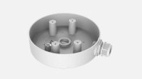 Doza conexiuni pentru camere PTZ 4 inch Hikvision DS-1280ZJ-SD11, material aliaj de aluminiu, dimensiuni: Φ157.7 mm × 39.7 mm, greutate: 450 g (DS-1280ZJ-SD11)