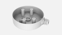 Doza conexiuni pentru camere PTZ 4 inch Hikvision DS-1280ZJ-SD11, material aliaj de aluminiu, dimensiuni: Φ157.7 mm × 39.7 mm, greutate: 450 g (DS-1280ZJ-SD11)