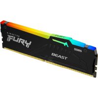 Memorie RAM Kingston DDR5 32GB 6000MHz CL36 1.35V Fury Beast Black RGB EXPO (KF560C36BBEA-32)