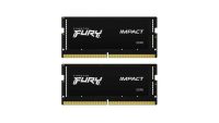 Memorie RAM notebook Kingston FURY Impact, 32GB, DDR5, 5600MHz, CL40, 1.1v, Dual Channel Kit (KF556S40IBK2-32)