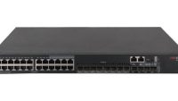 Switch Hikvision DS-3E3728-H: 24×10/100/1000BASE-T ports, 4×10G/1G BASE- X SFP+ ports, 1G/10G/40G port aggregation, VXLAN Layer 2 switching, VXLAN routing switching, VXLAN gateway, protocol: STP/RSTP/MSTP dimensiuni: 440×360×43.6mm, greutate: 6.7kg. (DS-3E3728-H)