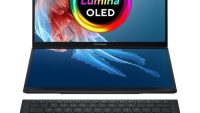 Laptop Asus Zenbook Duo, UX8406CA-PZ166X, 14.0-inch, 3K (2880 x1800)OLED 16:10 aspect ratio, Intel® Core™ Ultra 9 Processor 285H (24MCache,up to 5.40 GHz), 32GB LPDDR5X on board, 1TB M.2 NVMe™ PCIe® 4.0SSD,120Hz refresh rate, 400nits, Glossy display, 1080p FHD camera,Wi-Fi7(802.11be) (Tri-band)2*2 + (UX8406CA-PZ166X)