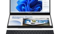 Laptop Asus Zenbook Duo, UX8406CA-QL118X, 14.0-inch, FHD (1920 x 1200)OLED 16:10 aspect ratio, Intel® Core™ Ultra 7 Processor 255H (24M Cache,up to 5.10 GHz), 32GB LPDDR5X on board, 1TB M.2 NVMe™ PCIe® 4.0 SSD,120Hz refresh rate, 400nits, Glossy display, 1080p FHD camera, Wi-Fi7(802.11be) (UX8406CA-QL118X)
