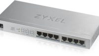 Switch Zyxel GS1008-HP, 8 Port, 10/100/1000 Mbps (GS1008HP-EU0101F)