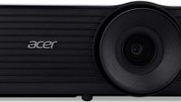 Proiector Acer X1228H, XGA 1024*768, up to WUXGA 1920*1200, 4500 lumeni, DLP 3D ready, 4:3/ 16:9, 20.000:1, dimensiune maxima imagine 300", distanta maxima de proiectie 11.8 m, boxa 3W, lampa 6.000 ore/ 15.000 ore Ecomode, 24-32 dB, 2.8 kg, D-sub, HDMI, PC audio in/ out, Composite Video (RCA), DC (MR.JTH11.001)