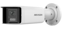Camera supraveghere Hikvision IP Bullet DS-2CD2T46G2P-ISU/SL(2.8mm)(C) 4 MP Panoramic AcuSense Fixed focal lens, dual lens, 2.8 mm, Image Sensor 2 × 1/2.5" Progressive Scan CMOS, Max. Resolution 3040 × 1368/ 4Mp, (WDR) 120 dB,SNR ≥ 52 dB,Image Enhancement BLC, HLC, 3D DNR, Ethernet Interface 1 RJ45 (DS-2CD2T46G2PISUSL)