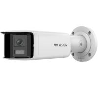 Camera supraveghere Hikvision IP Bullet DS-2CD2T46G2P-ISU/SL(2.8mm)(C) 4 MP Panoramic AcuSense Fixed focal lens, dual lens, 2.8 mm, Image Sensor 2 × 1/2.5" Progressive Scan CMOS, Max. Resolution 3040 × 1368/ 4Mp, (WDR) 120 dB,SNR ≥ 52 dB,Image Enhancement BLC, HLC, 3D DNR, Ethernet Interface 1 RJ45 (DS-2CD2T46G2PISUSL)