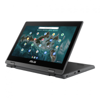 Laptop ASUS Chromebook Flip, CR1100FKA-BP0160, 11.6-inch, HD (1366 x 768) 16:9, Intel Celeron N5100 Processor 1.1 GHz (4M Cache, up to 2.8 GHz, 4 cores), Intel UHD Graphics, LPDDR4X 8GB, 64G eMMC, 60Hz, 250nits, Glossy display, LED Backlit, 720p HD camera, I/O Ports: 1x USB 2.0 Type- A, 2x USB 3.2 (CR1100FKA-BP0160)