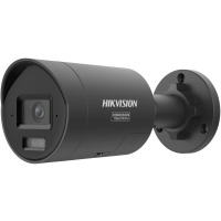 Camera de supraveghere IP Bullet 4MP Smart Hybrid Light with ColorVu Hikvision DS-2CD2047G3-LI2UY/SL(2.8MM)/BK, lentila fixa 2.8mm, iluminare min: Color: 0.0008 Lux @ (F1.0, AGC ON),0 Lux cu IR 40m, microfon incorporat, difuzor incorporat, interfata audio: 1/1, alarma: 1/1, slot card de memorie (DS-2CD2047G3-LI2UY/SL(2.8MM)/BK)