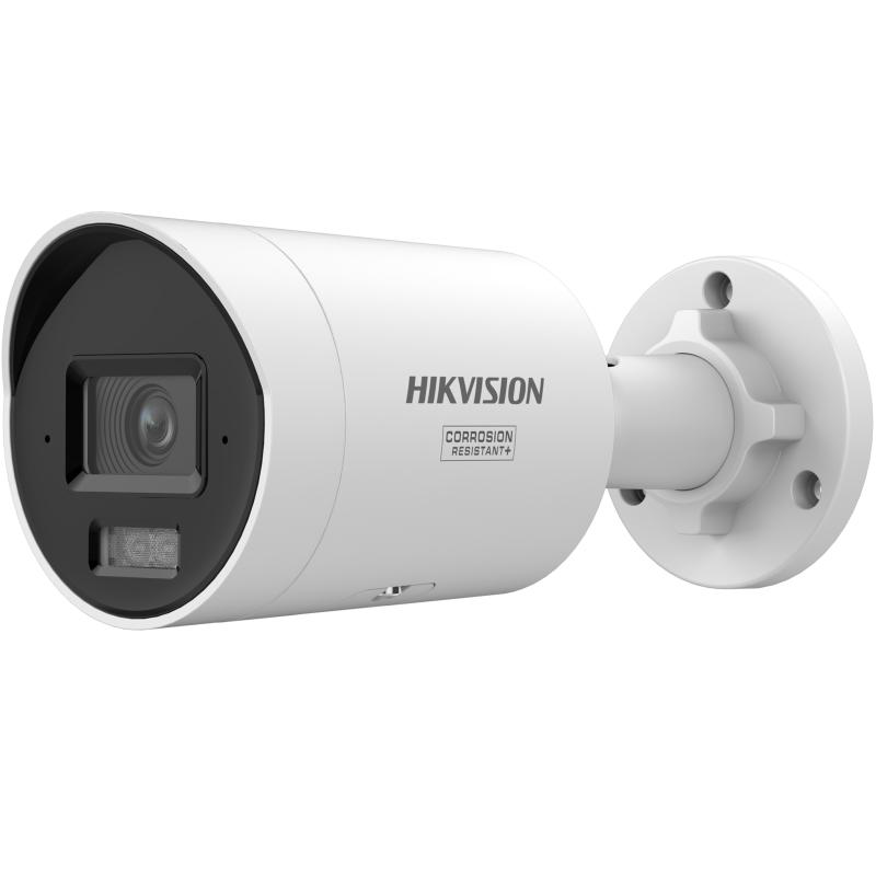 Camera de supraveghere IP Bullet 8MP Hikvision DS-2CD2087G3-LIY(2.8MM), lentila fixa 2.8mm, iluminare min: Color: 0.0005 Lux @ (F1.0, AGC ON),0 Lux cu lumina alba: 40m, IR 40m, microfon incorporat, slot card de memorie: microSD/microSDHC/microSDXC maxim 512GB, alarma la evenimente: Motion detection (DS-2CD2087G3-LIY(2.8MM))