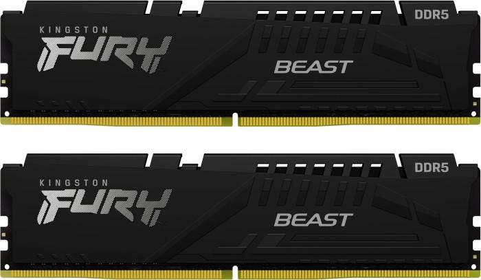 Memorie RAM Kingston DDR5 16GB 6000Mhz CL30 1.4V Dual Channel Kit Fury Beast Black EXPO (KF560C30BBEK2-16)