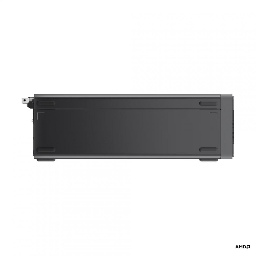 Desktop Lenovo ThinkCentre neo 55s Gen 6 SFF, , AMD Ryzen™ 7 250 (8C / 16T, 3.3 / 5.1GHz, 8MB L2 / 16MB L3), RAM 1x 16GB SO-DIMM DDR5-5600, SSD 1TB SSD M.2 2280 PCIe® 4.0x4 NVMe® Opal 2.0, Video: Integrated AMD Radeon™ 780M Graphics, Optic: None, Card reader: No card readerIntegrated 100/1000M (13G0001PRI)