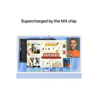 Apple iMAC 24" Retina 4.5k/ Apple M4 (CPU 8-core, GPU 8-core, Neural Engine 16-core)/16GB/256GB - Blue - INT KB (2024) (MWUF3RO/A)