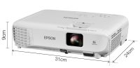 Proiector Epson EB-W06 (succesor EB-W05), 3LCD, 3700 lumeni, WXGA 1280* 800, 16:10, HD ready, 16.000:1, lampa 6.000 ore/ 12.000 ore Ecomode, dimensiune maxima imagine 320", distanta maxima de proiectie 10 m, USB 2.0 Type A, USB 2.0 Type B, VGA in, HDMI in, Composite in, Cinch audio in, Wireless LAN (V11H973040)