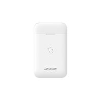 Cititor card wireless AX PRO Hikvision DS-PT1-WE; 868MHz two-way Tri-X wireless technology, distanta comunicare RF : 1200min camp deschis; coumincare bidirectionala, criptare: AES-128, Indicatori LED:  area (blue), fault(orange), arm(blue), disarm(green), alarm(red),signal (red/green), Operation (DS-PT1-WE)