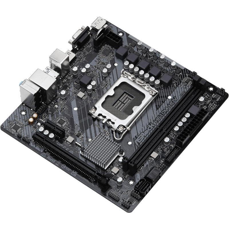 Placa de baza Asrock H610M-HDV D4, LGA 1700 (H610M-HDV)